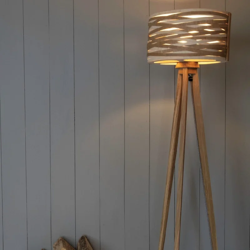 USB Charging Port Floor Lamp for Convenient Device ChargingStuart Lamble Convolution Drum Floor Lamp USB Charging Port Floor Lamp for Convenient Device ChargingStuart Lamble Convolution Drum Floor Lamp
