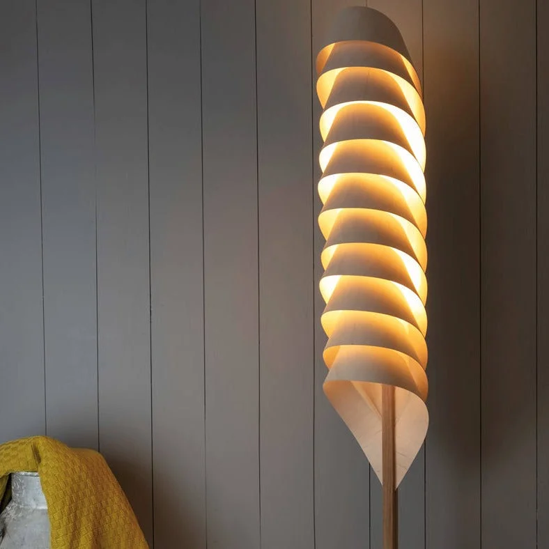 Glass Floor Lamp with Frosted Shades for Soft Diffused LightStuart Lamble Ripple Floor Lamp Glass Floor Lamp with Frosted Shades for Soft Diffused LightStuart Lamble Ripple Floor Lamp