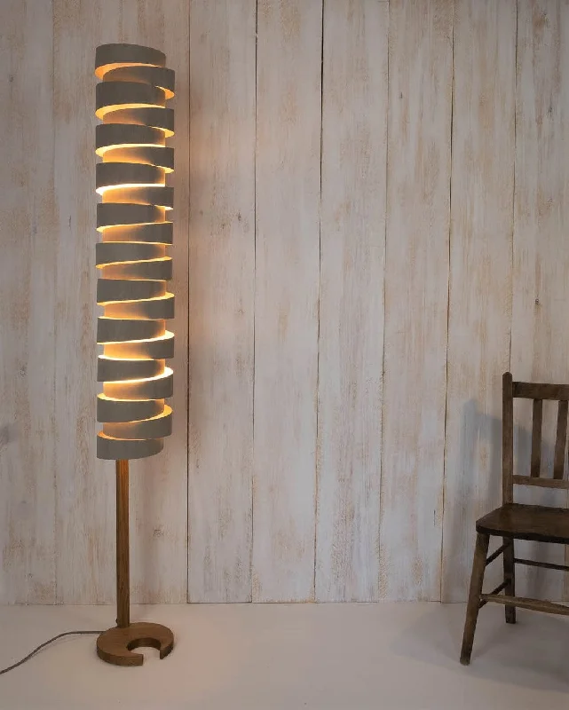 Bohemian Inspired Floor Lamp for Eclectic Home DecorStuart Lamble Wrap Oak Floor Lamp Express Delivery Bohemian Inspired Floor Lamp for Eclectic Home DecorStuart Lamble Wrap Oak Floor Lamp Express Delivery
