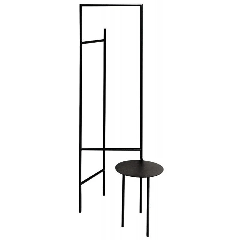 Rustic Farmhouse Style Floor Lamp for Cozy BedroomsValet stand with small table De Padova Garderobier