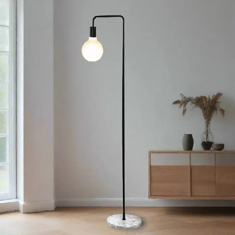 Metal Floor Lamp with a Matte Black Finish for a Sleek LookVille Floor Lamp in Black Metal Floor Lamp with a Matte Black Finish for a Sleek LookVille Floor Lamp in Black