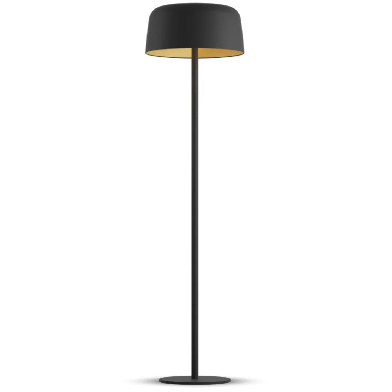 Rustic Farmhouse Style Floor Lamp for Cozy BedroomsYurei Floor Lamp with Metal Shade