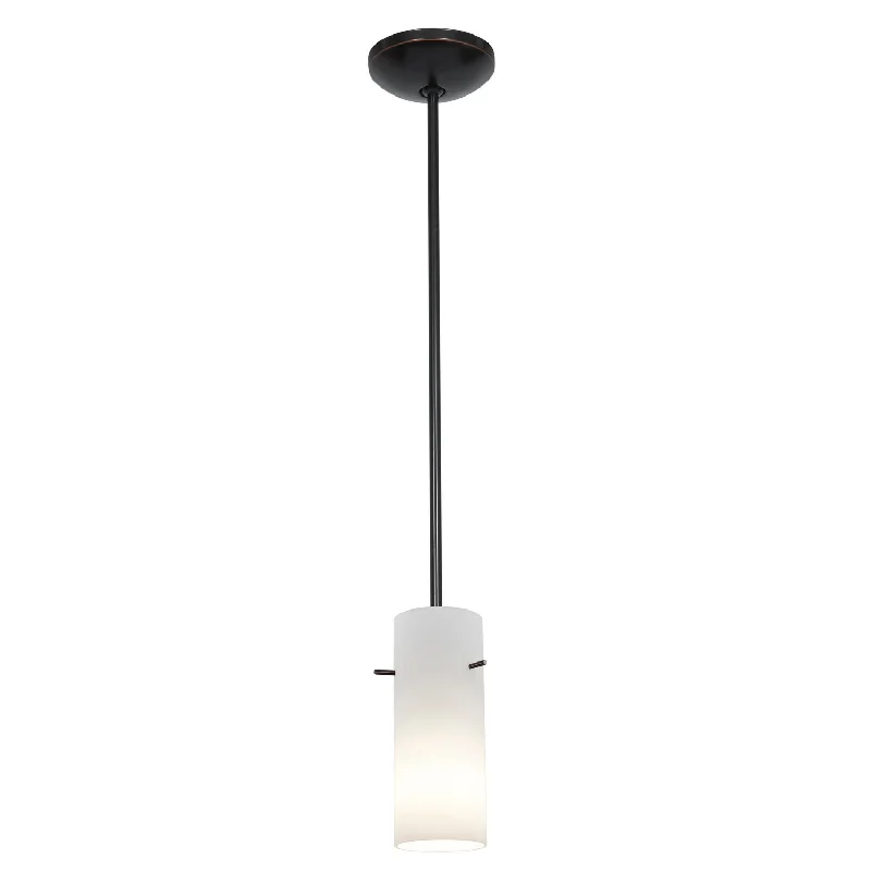 Glass Ceiling Lights with Frosted, Colored, or Etched GlassLED Pendant