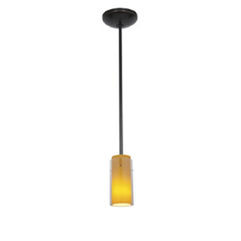 Scandinavian Style Ceiling Lights with Light Wood AccentsOne Light Pendant