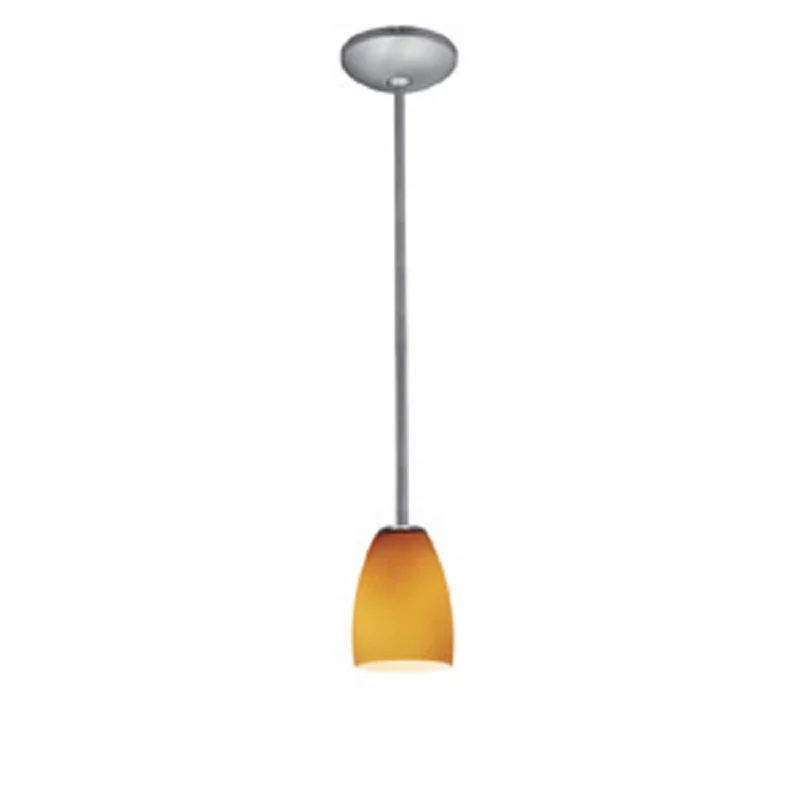 Art Nouveau Ceiling Lights with Organic, Flowing ShapesOne Light Pendant