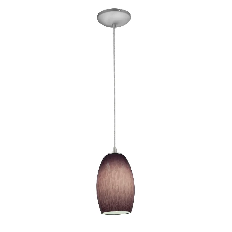 Industrial Style Ceiling Lights with Exposed Bulbs and Metal CagesOne Light Pendant