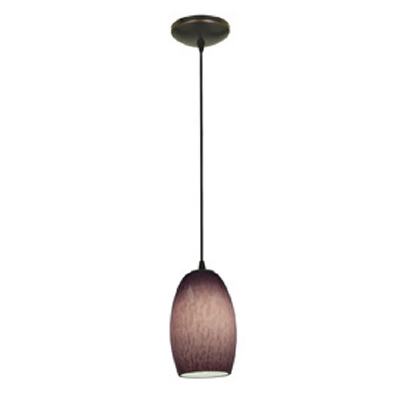 Mediterranean - Style Ceiling Lights with Terra - Cotta and Ceramic DetailsOne Light Pendant