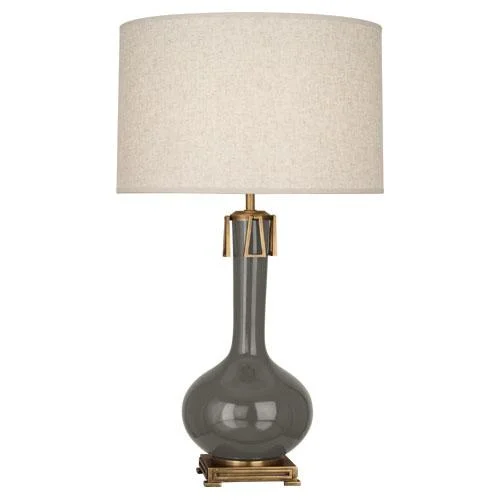 fabric table lamps with a linen shade for a relaxed and breathable lookAthena Table Lamp in Various Finishes
