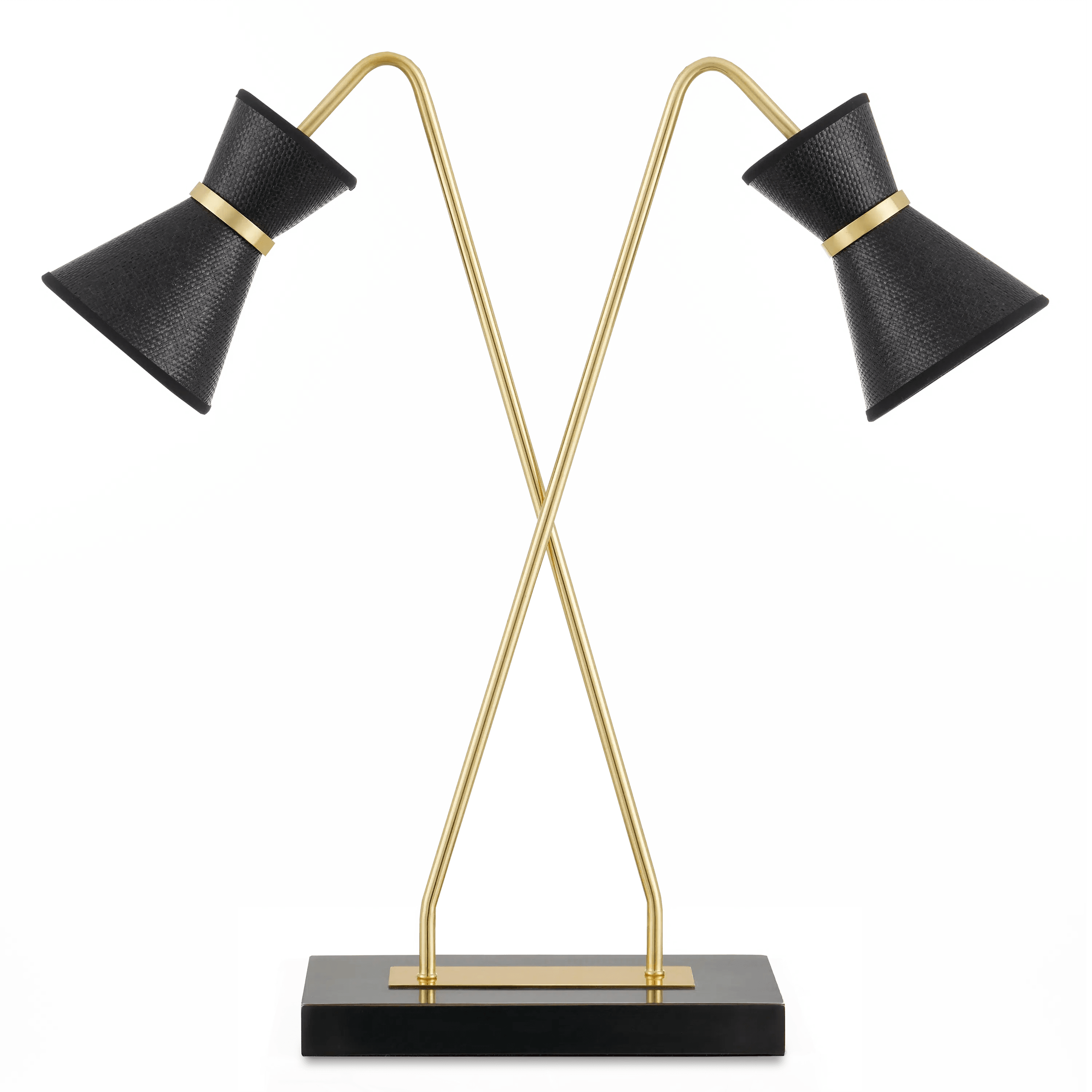 fabric table lamps with a linen shade for a relaxed and breathable lookAvignon Desk Lamp