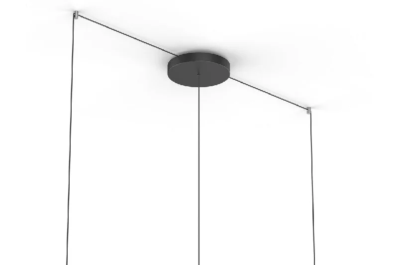 Art Nouveau Ceiling Lights with Organic, Flowing ShapesBola Disc Multi-Light Canopy