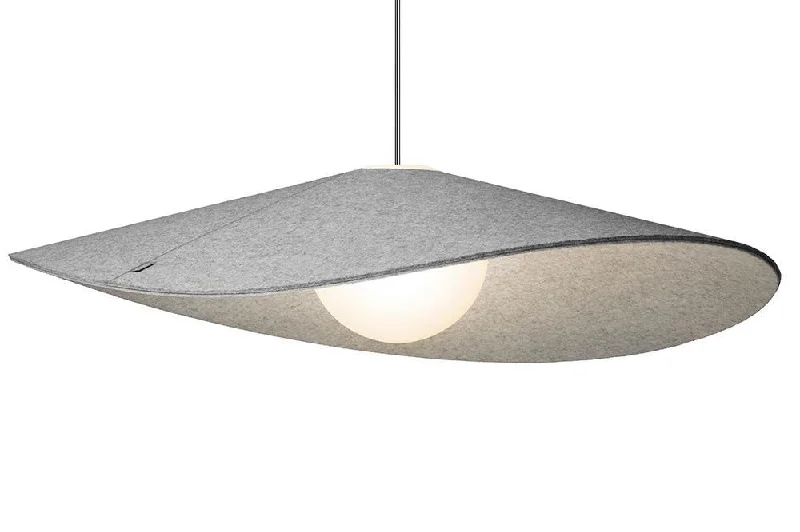 Art Deco Ceiling Lights with Geometric Patterns and Metallic FinishesBola Felt