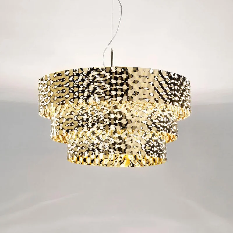 Glass Ceiling Lights with Frosted, Colored, or Etched GlassTiered Single Pendant - Colour Options Glass Ceiling Lights with Frosted, Colored, or Etched GlassTiered Single Pendant - Colour Options