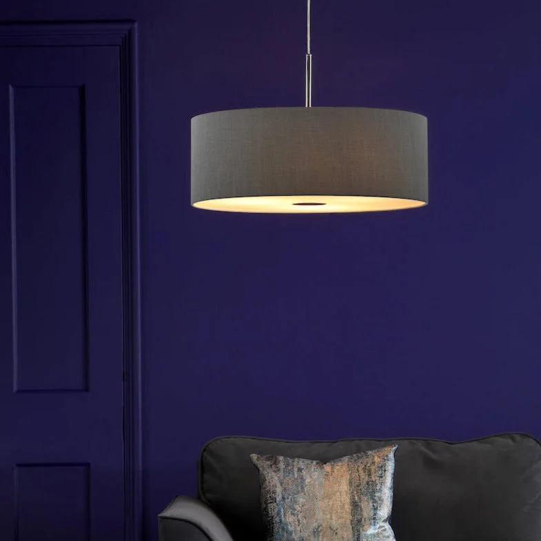 Moroccan Ceiling Lights with Colorful Stained Glass and Geometric CarvingsDar Ronda 60cm 3 Light Pendant Slate Grey Moroccan Ceiling Lights with Colorful Stained Glass and Geometric CarvingsDar Ronda 60cm 3 Light Pendant Slate Grey