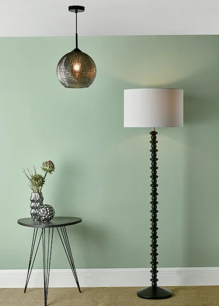 Gothic Ceiling Lights with Dark Metalwork and Pointed ArchesDar Soren Pendant Black And Smoked Textured Glass Gothic Ceiling Lights with Dark Metalwork and Pointed ArchesDar Soren Pendant Black And Smoked Textured Glass