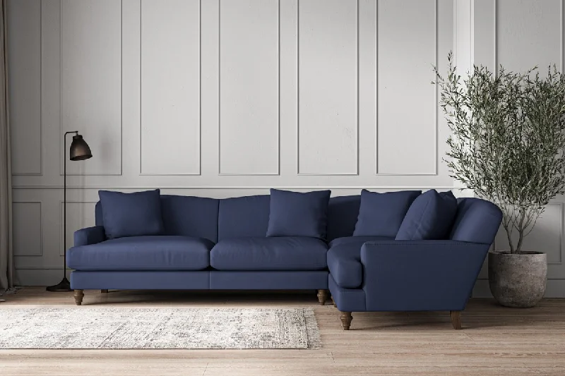 Retro Ceiling Lights Inspired by the 1950s and 1960s DesignDeni Grand Right Hand Corner Sofa - Recycled Cotton Navy Retro Ceiling Lights Inspired by the 1950s and 1960s DesignDeni Grand Right Hand Corner Sofa - Recycled Cotton Navy