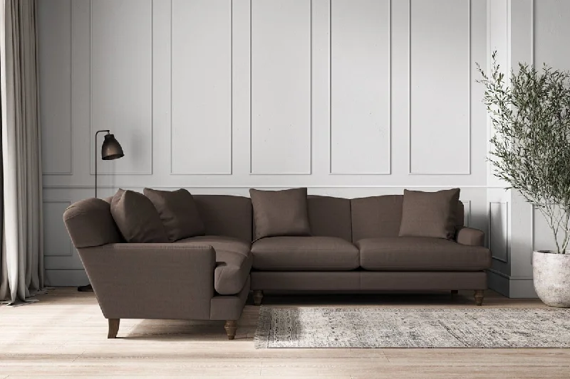 Rustic Ceiling Lights with Reclaimed Wood and Distressed FinishesDeni Super Grand Left Hand Corner Sofa - Recycled Cotton Mocha Rustic Ceiling Lights with Reclaimed Wood and Distressed FinishesDeni Super Grand Left Hand Corner Sofa - Recycled Cotton Mocha