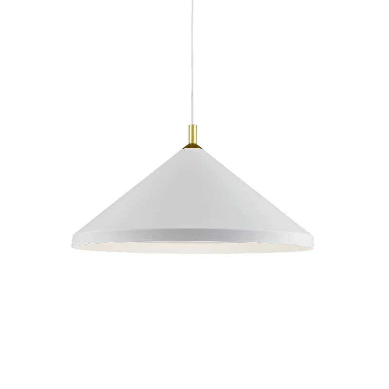 Art Deco Ceiling Lights with Geometric Patterns and Metallic FinishesDora Wide Pendant