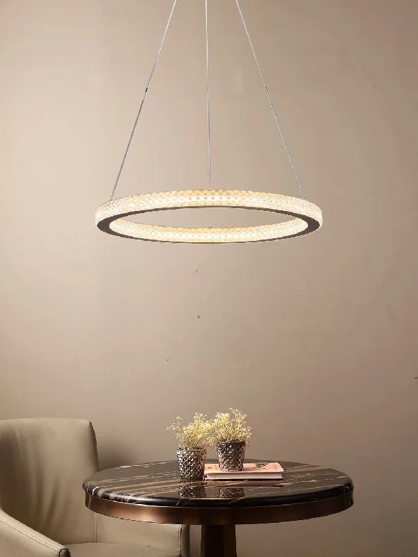 Glass Ceiling Lights with Frosted, Colored, or Etched GlassEden 60cm Pendant Light