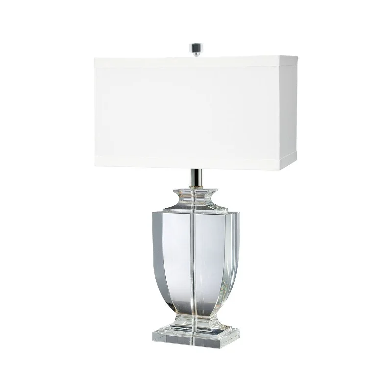 bohemian table lamps with colorful patterns for eclectic bedroomsCrystal Table Lamp
