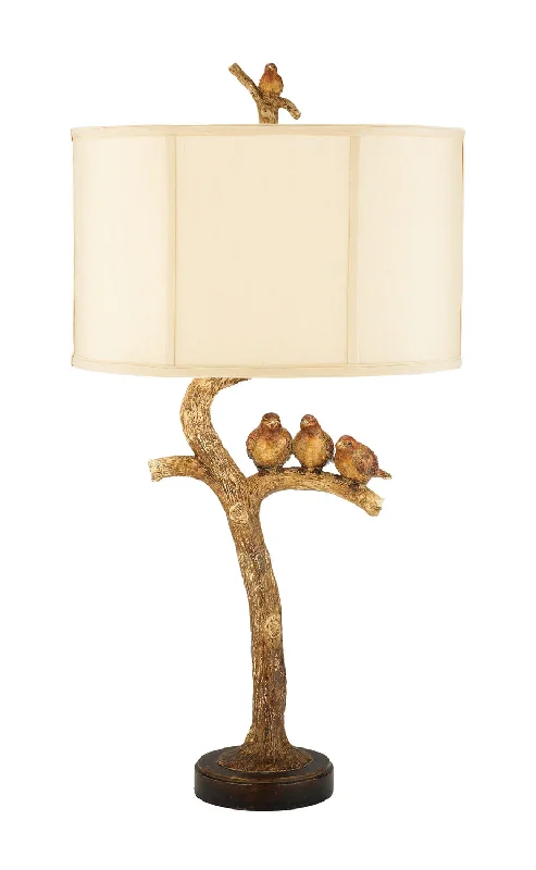 fabric table lamps with a linen shade for a relaxed and breathable lookBird Table Lamp
