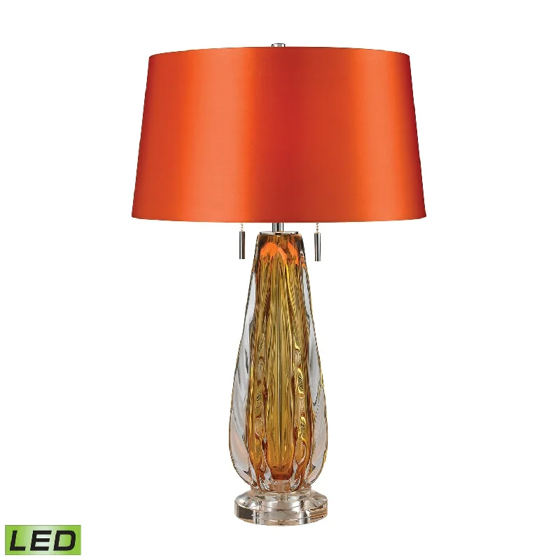 metal table lamps with a matte black finish for a sleek appearanceModena LED Table Lamp