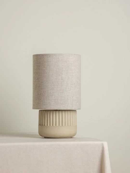 art deco table lamps with geometric shapes for a retro touchEnza - warm white ribbed concrete table lamp art deco table lamps with geometric shapes for a retro touchEnza - warm white ribbed concrete table lamp