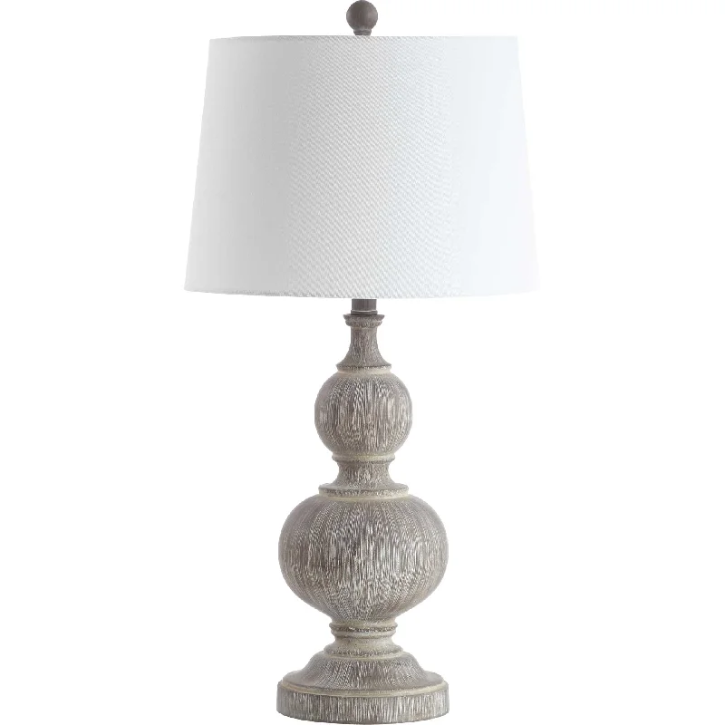 gothic style table lamps with dark finishes for a mysterious lookEric Table Lamp Gray (Set of 2)