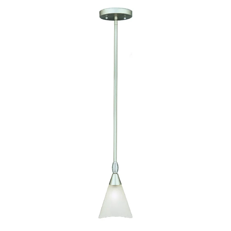 African - Inspired Ceiling Lights with Tribal Patterns and Natural MaterialsOne Light Mini Pendant
