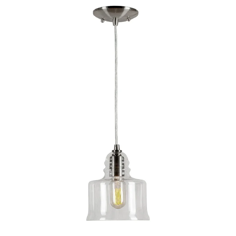 African - Inspired Ceiling Lights with Tribal Patterns and Natural MaterialsOne Light Mini Pendant
