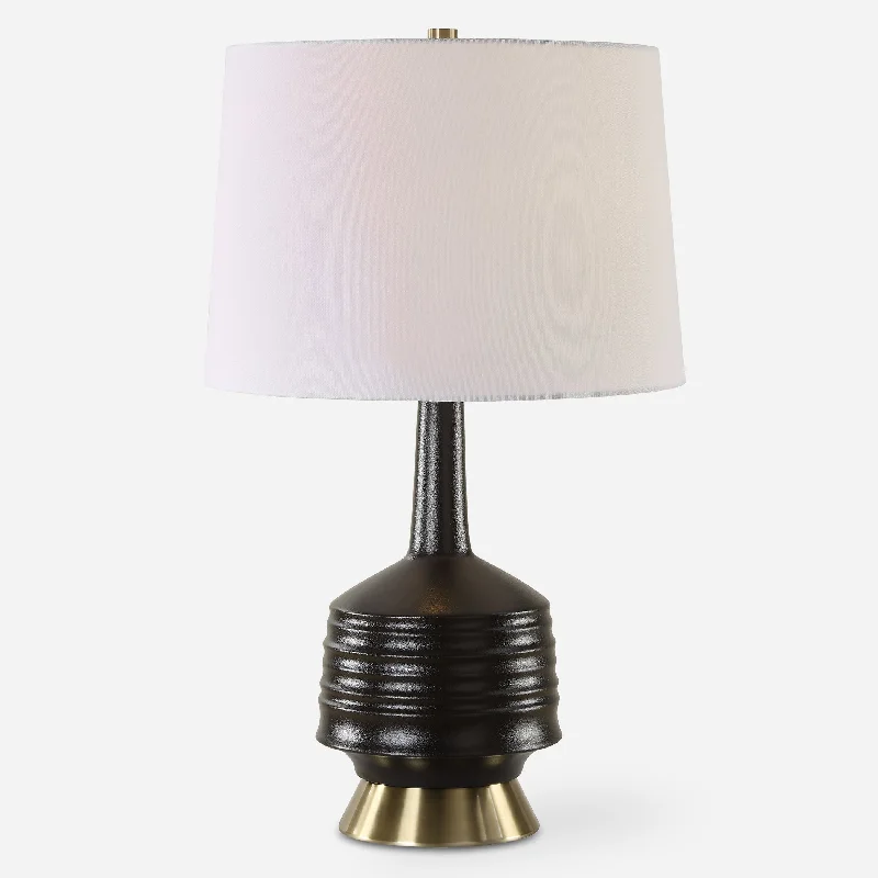 metal table lamps with a matte black finish for a sleek appearanceFoster Black Glaze Table Lamp metal table lamps with a matte black finish for a sleek appearanceFoster Black Glaze Table Lamp