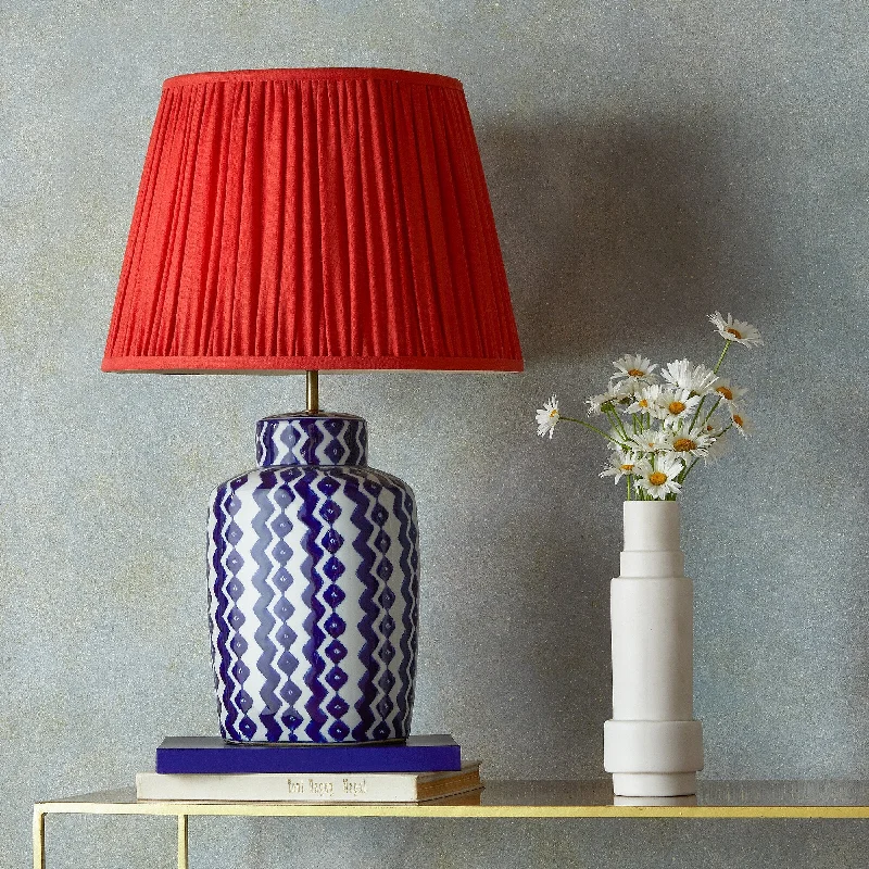 modern minimalist table lamps for contemporary living roomsGingembre Table Lamp in blue and white ceramic modern minimalist table lamps for contemporary living roomsGingembre Table Lamp in blue and white ceramic