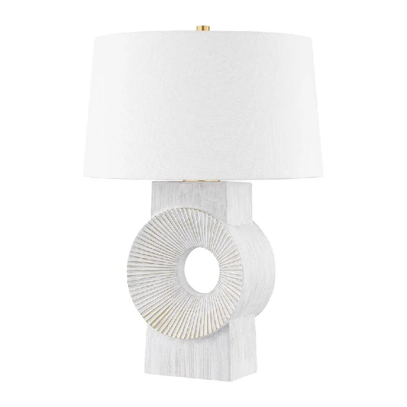wooden table lamps with natural grain for a warm and organic feelMilner 1-Light Table Lamp
