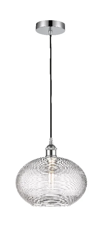 Tropical - Themed Ceiling Lights with Palm - Leaf Shapes and Rattan WrapsInnovations Lighting 616-1P-PC-G555-12 Edison Pendant Light Polished Chrome Tropical - Themed Ceiling Lights with Palm - Leaf Shapes and Rattan WrapsInnovations Lighting 616-1P-PC-G555-12 Edison Pendant Light Polished Chrome