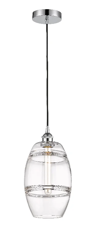 Indian - Themed Ceiling Lights with Intricate Filigree and Mirror WorkInnovations Lighting 616-1P-PC-G557-8CL Edison Pendant Light Polished Chrome Indian - Themed Ceiling Lights with Intricate Filigree and Mirror WorkInnovations Lighting 616-1P-PC-G557-8CL Edison Pendant Light Polished Chrome
