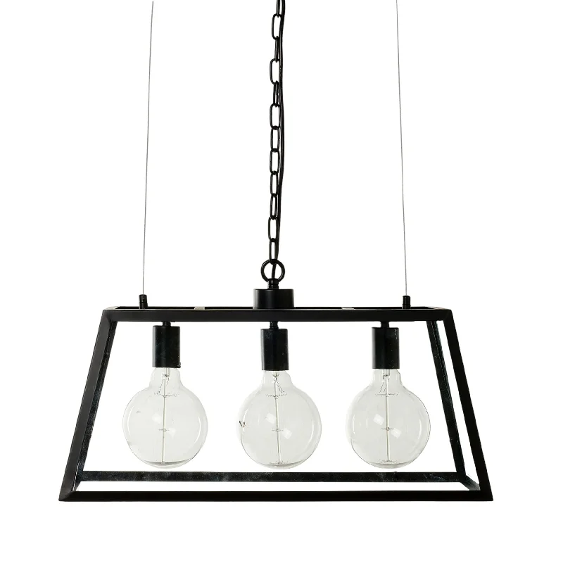 Bohemian Ceiling Lights with Beads, Tassels, and Colorful GlassKarter 3 Light Cube Pendant Black 30x61cm Bohemian Ceiling Lights with Beads, Tassels, and Colorful GlassKarter 3 Light Cube Pendant Black 30x61cm