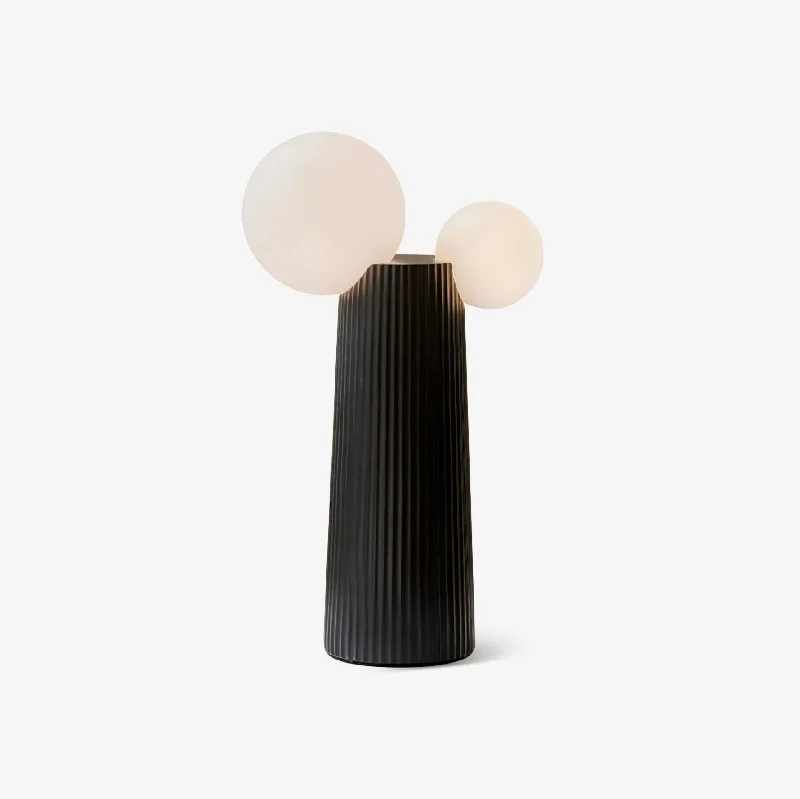 bohemian table lamps with colorful patterns for eclectic bedroomsLand Table Lamp
