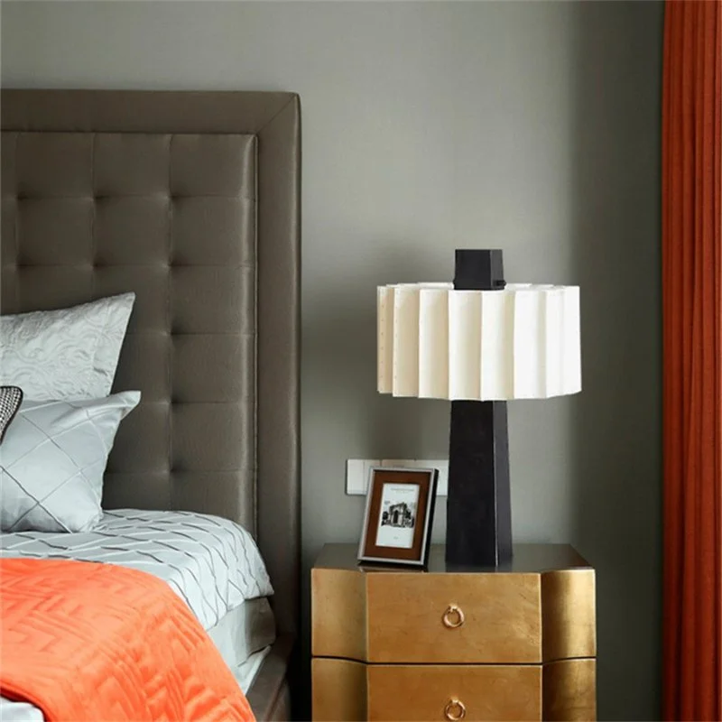 metal table lamps with a matte black finish for a sleek appearanceLuminastra Table Lamp