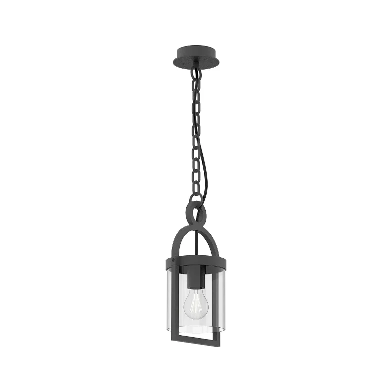Metal Ceiling Lights in Brass, Copper, Stainless Steel, and IronMantra M6555 Maya Pendant IP54 Anthracite