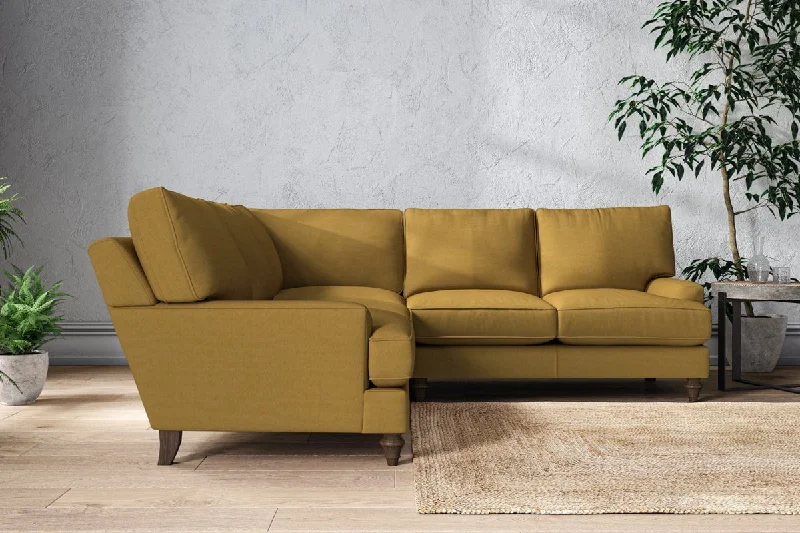 Rustic Ceiling Lights with Reclaimed Wood and Distressed FinishesMarri Large Corner Sofa - Recycled Cotton Ochre Rustic Ceiling Lights with Reclaimed Wood and Distressed FinishesMarri Large Corner Sofa - Recycled Cotton Ochre