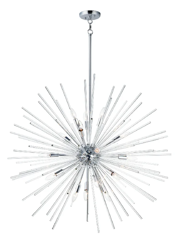 Art Deco Ceiling Lights with Geometric Patterns and Metallic FinishesMaxim Polaris 28666CLPC Pendant Light - Polished Chrome Art Deco Ceiling Lights with Geometric Patterns and Metallic FinishesMaxim Polaris 28666CLPC Pendant Light - Polished Chrome