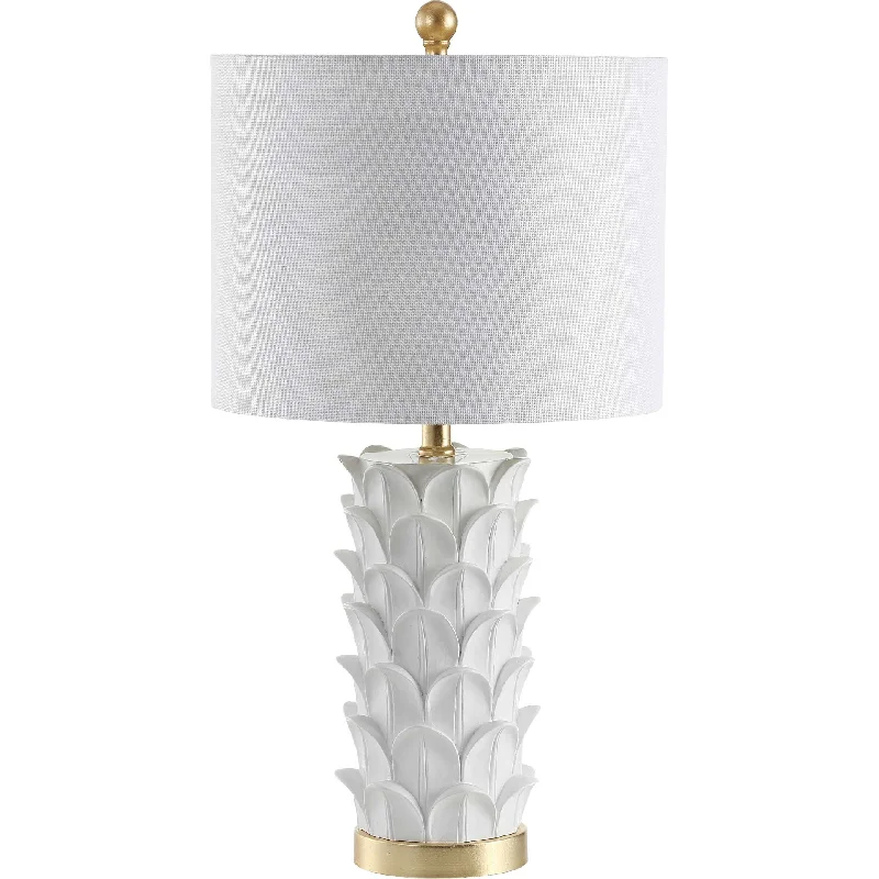 crystal table lamps with dazzling prisms for a glamorous effectNick Table Lamp White/Gold Leaf (Set of 2) crystal table lamps with dazzling prisms for a glamorous effectNick Table Lamp White/Gold Leaf (Set of 2)