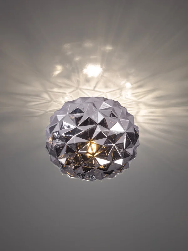 Contemporary Ceiling Lights with Unique, Abstract ShapesOswold Silver Pendant Light Contemporary Ceiling Lights with Unique, Abstract ShapesOswold Silver Pendant Light