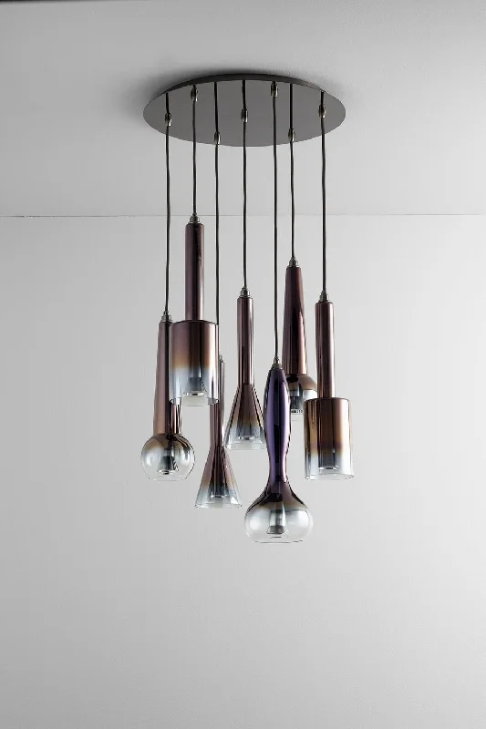 Art Deco Ceiling Lights with Geometric Patterns and Metallic FinishesPendant