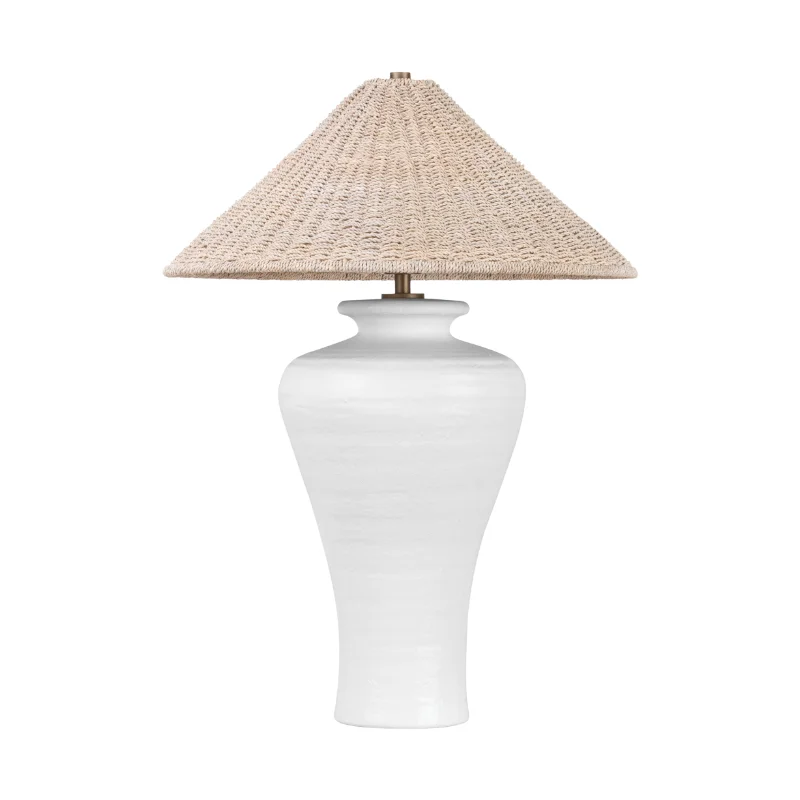 fabric table lamps with a linen shade for a relaxed and breathable lookPezante Table Lamp