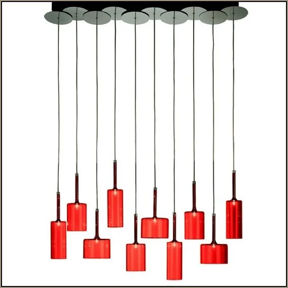 Modern Minimalist Ceiling Lights for Contemporary InteriorsRed, Grey, Crystal And Bronze Spillray Sp10 From Axo Light Modern Minimalist Ceiling Lights for Contemporary InteriorsRed, Grey, Crystal And Bronze Spillray Sp10 From Axo Light