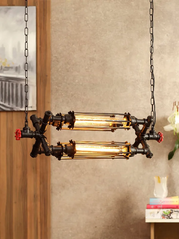 Art Nouveau Ceiling Lights with Organic, Flowing ShapesRover 4-Lamp Pendant Light