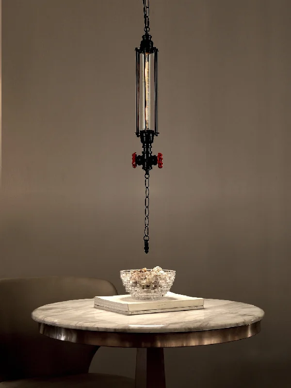 Moroccan Ceiling Lights with Colorful Stained Glass and Geometric CarvingsRover Pendant Light