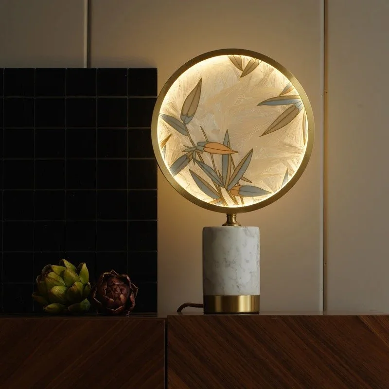 ceramic table lamps with hand painted designs for an artistic touchVetusta Table Lamp