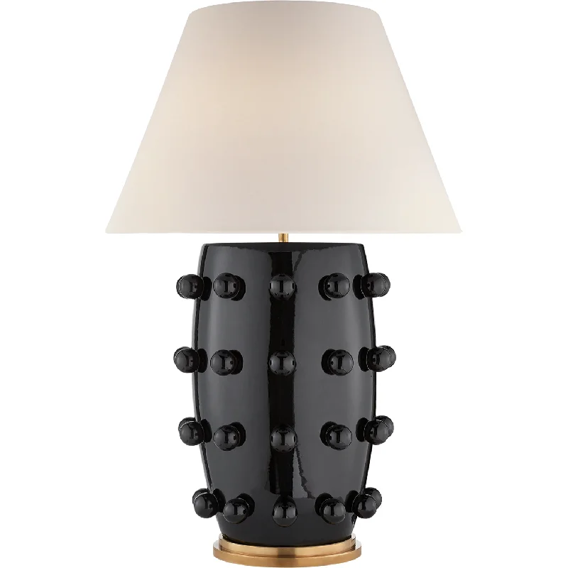 glass table lamps with a frosted surface for soft light diffusionLinden Table Lamp