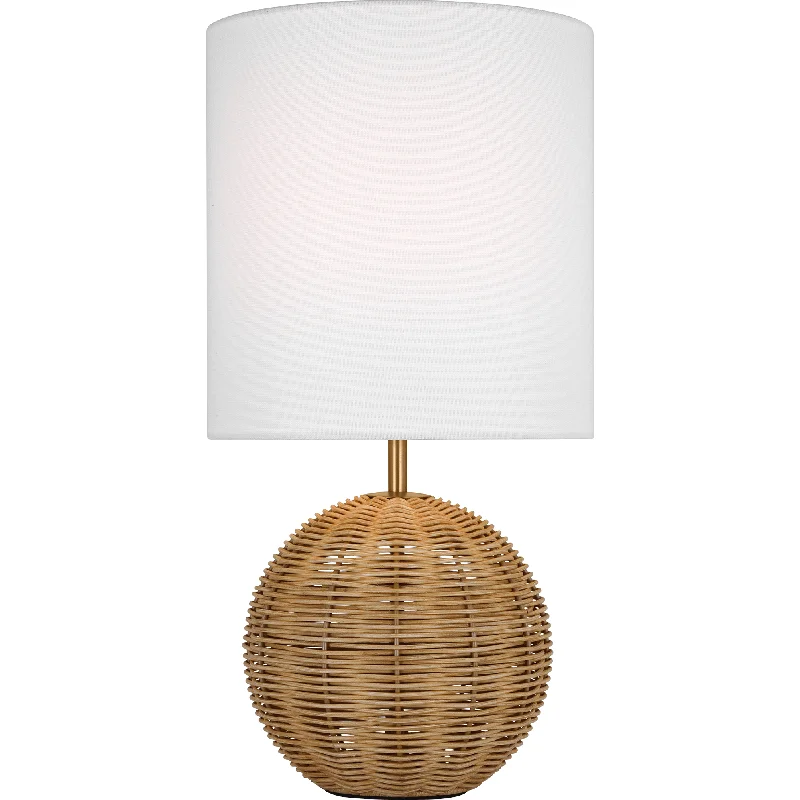 wooden table lamps with natural grain for a warm and organic feelMari 1-Light Small Table Lamp